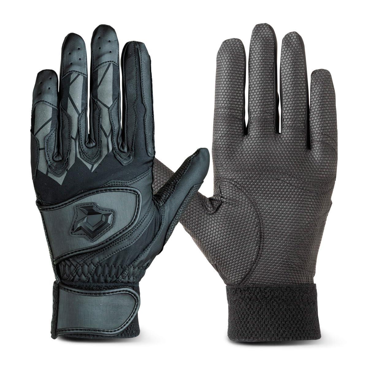 DeMARINI(ディマリニ) バッティンググラブ 両手用 高校野球対応 DM-2 WB5745202M ブラック M