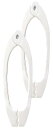 【Amazon.co.jp 限定】 ストリックスデザイン 布団ばさみ 2セット White Laundry ふとんばさみ ホワイト シンプル 洗濯用品 大型 ピンチ SB-091