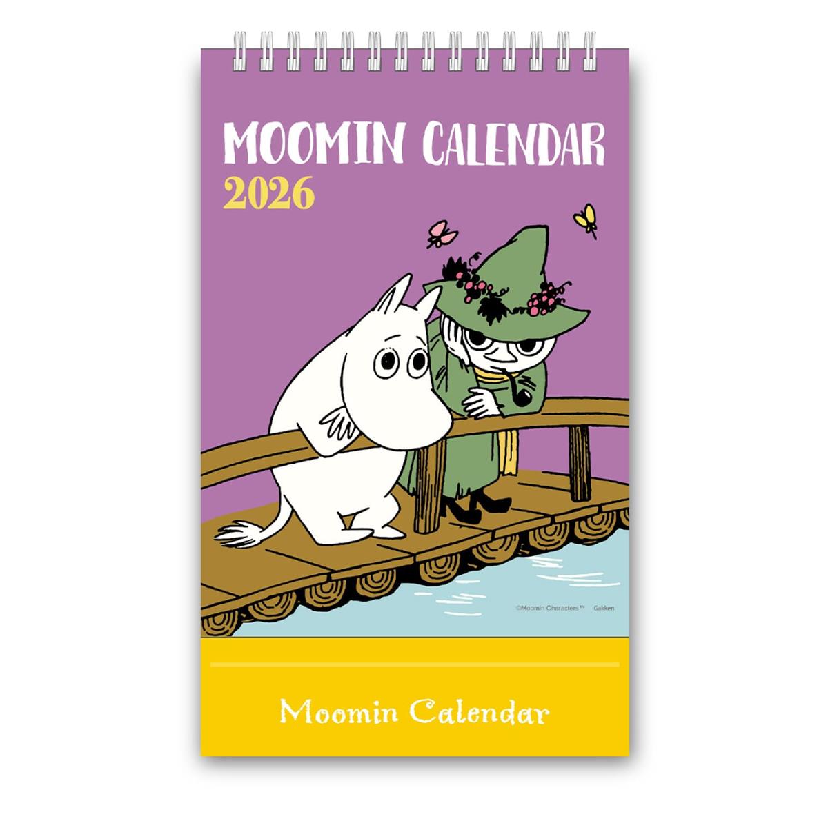 学研ステイフル 2026 カレンダー ムーミン 卓上 原画 M10502 2026年 1月始まり