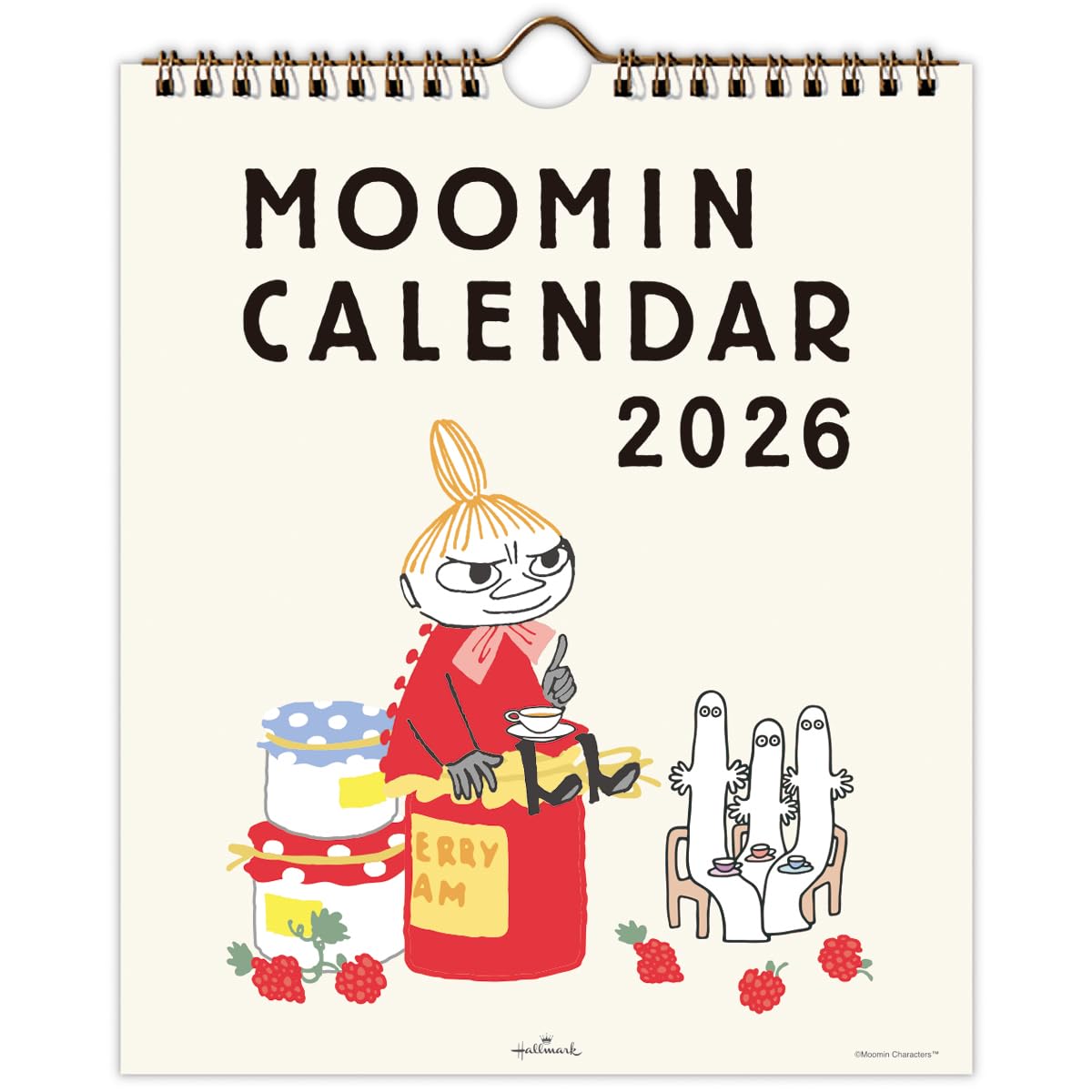 ホールマーク ムーミン リトルミイ 2026年 カレンダー 壁掛け 縦型 小 845445