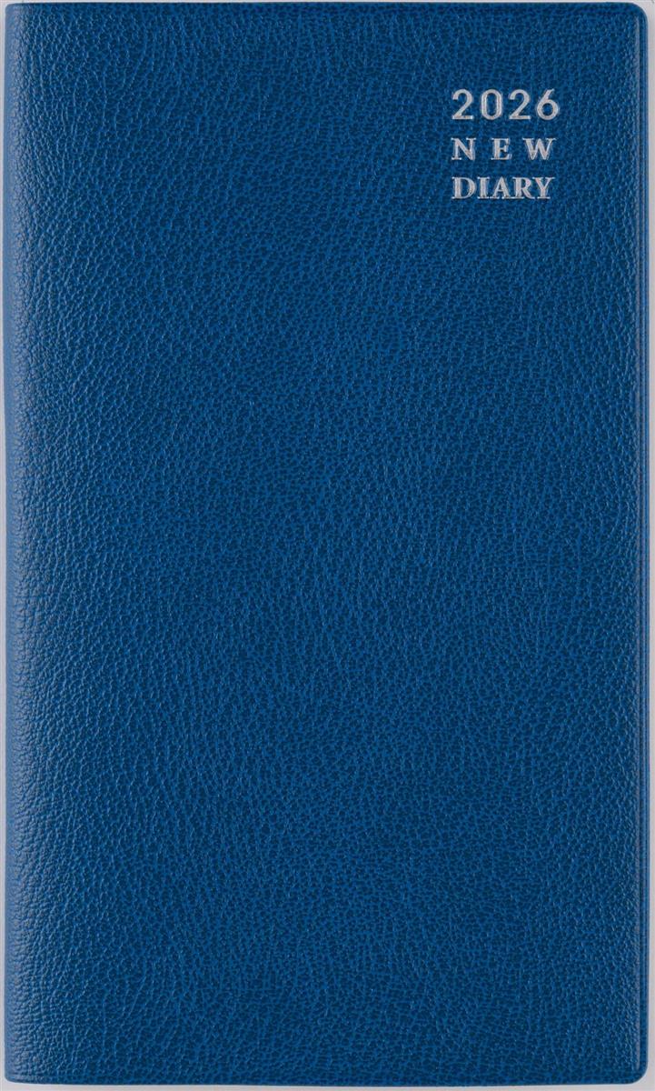 110 ニューダイアリーアルファ 7 手帳 高橋書店 2026年版 コバルトブルー ウィークリー 手帳判