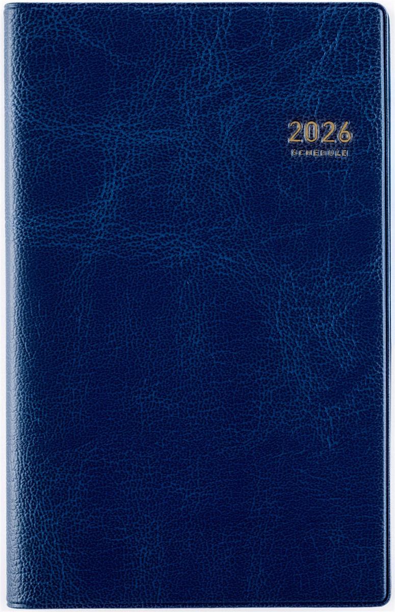 49 ビジネス手帳6 高橋書店 2026年版 藍 ウィークリー 手帳判