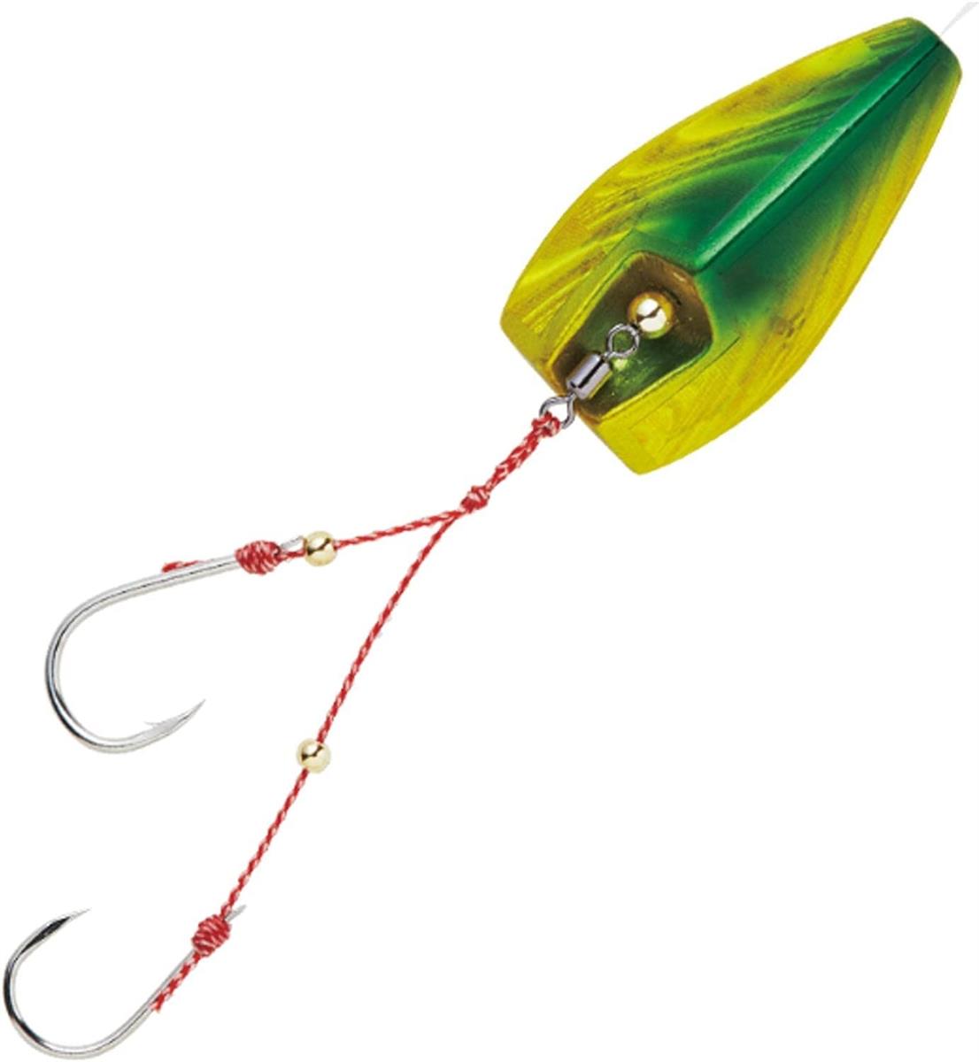 ハヤブサ(Hayabusa) SE105 無双真鯛 貫撃遊動テンヤ 20号 #8 ケイムラミドキン