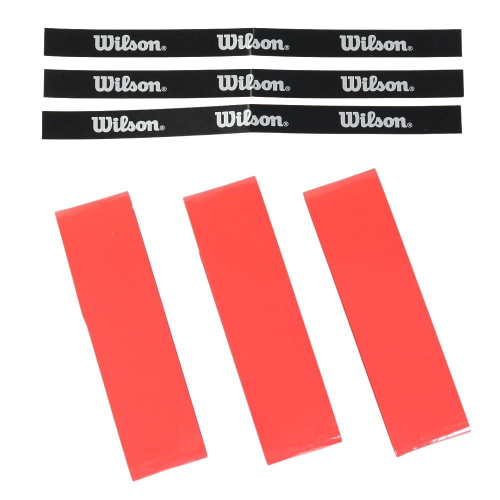 Wilson(ウイルソン) テニス バドミン トン グリップテープ プロオーバーグリップ V2.0 3個入り レッド WR8449805001 ウィルソン