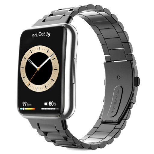 Miimall 対応H u a w e i Watch Fit 2 バンド ステンレス ファーウェイ ウォッチ Fit 2 交換バンド 金属 高級ステンレスバンド 調節可能 ビジネス風 H u a w e i Watch Fit 2 交換バンド(ブラック) Miimall 対応H u a w e i Watch Fit 2 バンド ステンレス ファーウェイ ウォッチ Fit 2 交換バンド 金属 高級ステンレスバンド 調節可能 ビジネス風 H u a w e i Watch Fit 2 交換バンド(ブラック)