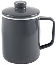 【ネット限定】富士ホーロー オイルポット 1.0L クールグレー Filto AMZ-1.0L.CG