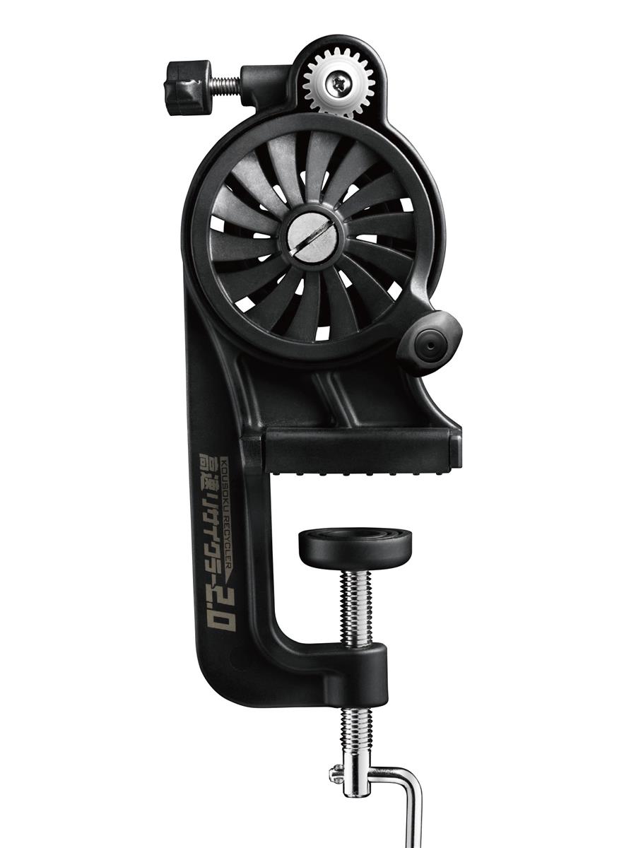 第一精工 高速リサイクラー2.0 ブラック 釣り具 リール 糸巻き機 釣りライン巻き ラインリサイクラー ..