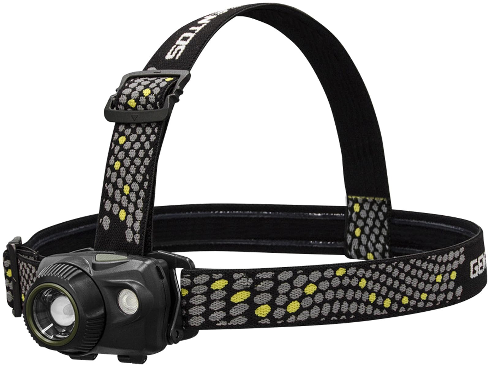 GENTOS(ジェントス) LED ヘッドライト 【明るさ300ルーメン/実用点灯6時間/耐塵/防滴】 単4形電池3本または専用充電池(別売り)使用 ダブルスター WS-743HD