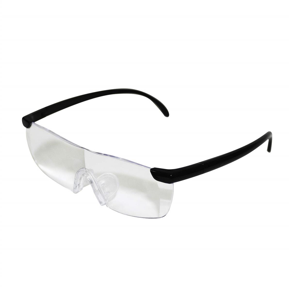 高芝ギムネ製作所(Takashiba Gimune) ミキロコス(MIKI LOCOS) ルーペメガネ 拡大率1.6倍 ストラップ付 ..