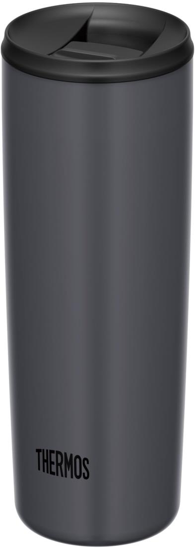 サーモス 真空断熱タンブラー フタ付き 400ml ダークグレー JDP-401 DGY