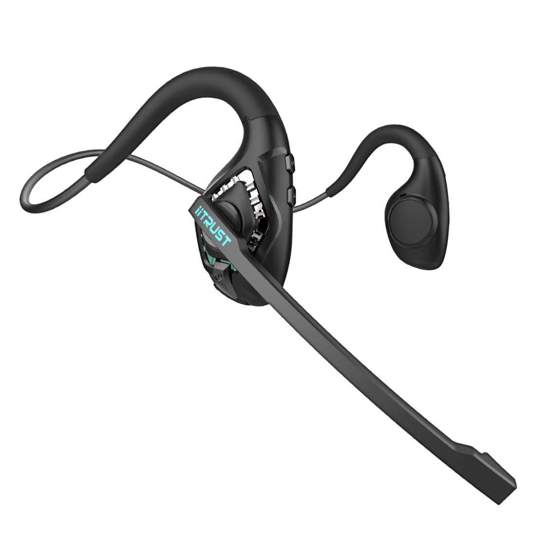 【ネット限定】Bluetooth ヘッドセット Earaku 2025 マイク付き 通話専用 耳を塞