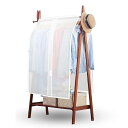 Ouliyoo 洋服カバー 60*120cm 衣類カバー 防水 防ホコリ 超大開け口 出し入れラクラク スーツカバー ハンガーラックカバー 押入れや クローゼット適用 防塵 防虫 防水 マジックテープ付き 取付簡単 5~18枚収納 ホワイト (60*120)