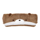 りぶはあと ヘアバンド アニマルきゅうそくタオル カワウソ (全長約26cm) 吸水速乾 やわらかい 17812-32
