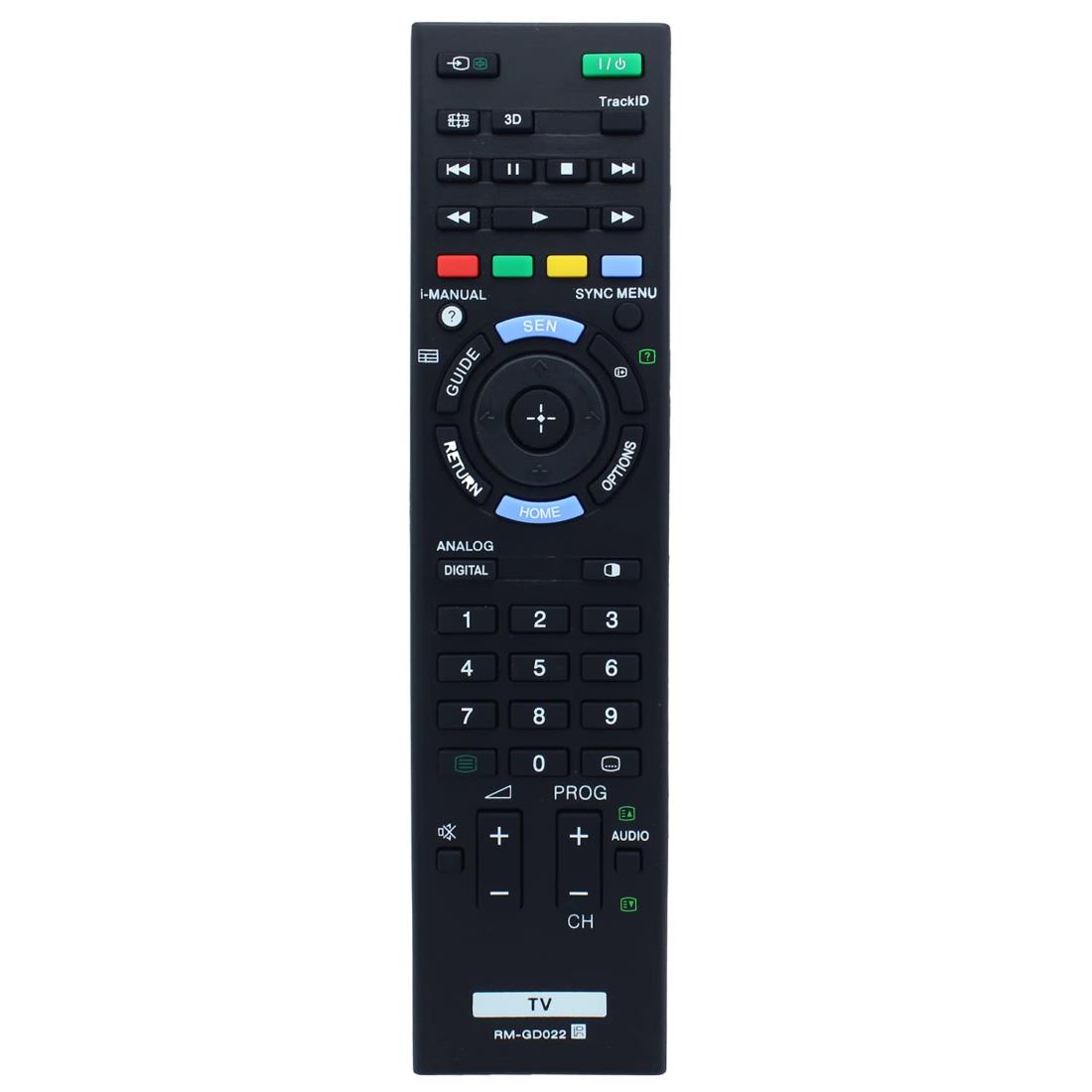 RM-GD022 リモコン 交換用 Sony TV KDL32HX7