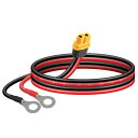 SinLoon XT60-Oリング端子ケーブル12AWG XT60H メス-Oリングコネクターワイヤー リモート・コントロール航空機のおもちゃの車のリチウム電池FPVの競争のドローンに対応(0.6M)
