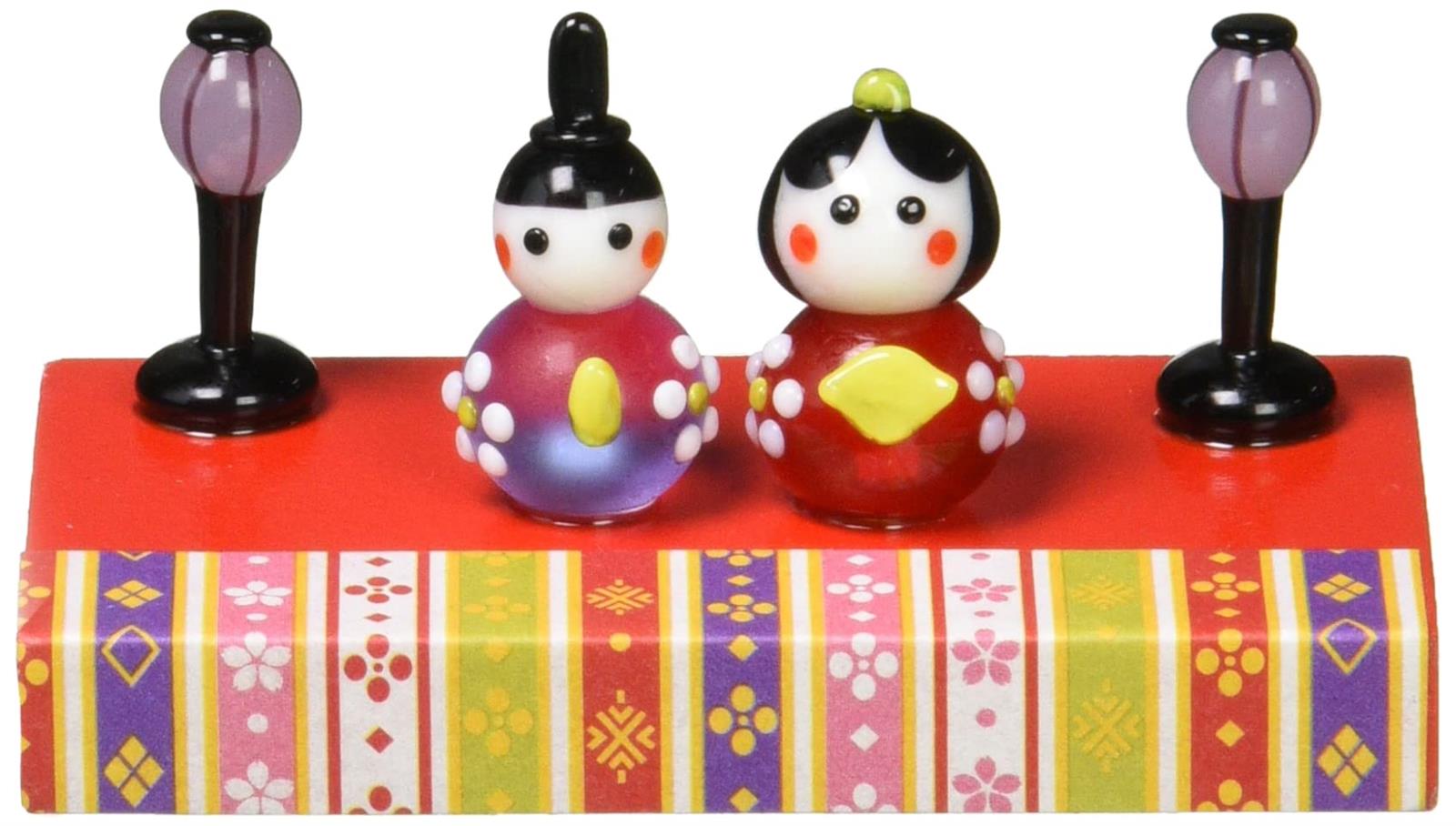 フォーカート かわいい おひなさま 手作り ガラス細工 ひいな遊び 雛
