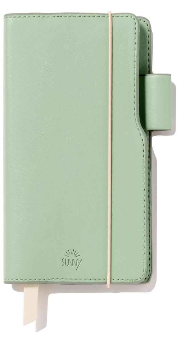 Ͻ(Iroha Publishing) SUNNY LIGHT NOTE BOOKalmond greenLSLN-05