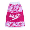 Speedo(スピード) タオル Stack Wrap Towel スタックラップタオルS 水泳 ユニセ ックス SE62004 ピンク