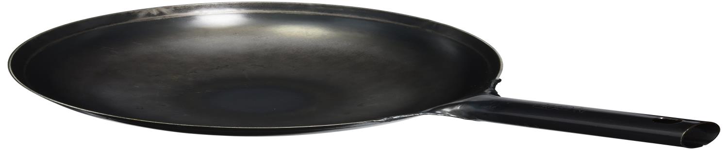 山田工業所 山田 鉄 打出 中華片手鍋 27cm(板厚1.6mm)