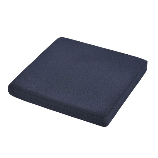 Baibu Home 座布団 椅子 クッション 低反発+高反発 ウレタン クッション 42×42×5cm 2層構造 ネイビー カバー洗える Baibu Home 座布団 椅子 クッション 低反発+高反発 ウレタン クッション 42×42×5cm 2層構造 ネイビー カバー洗える
