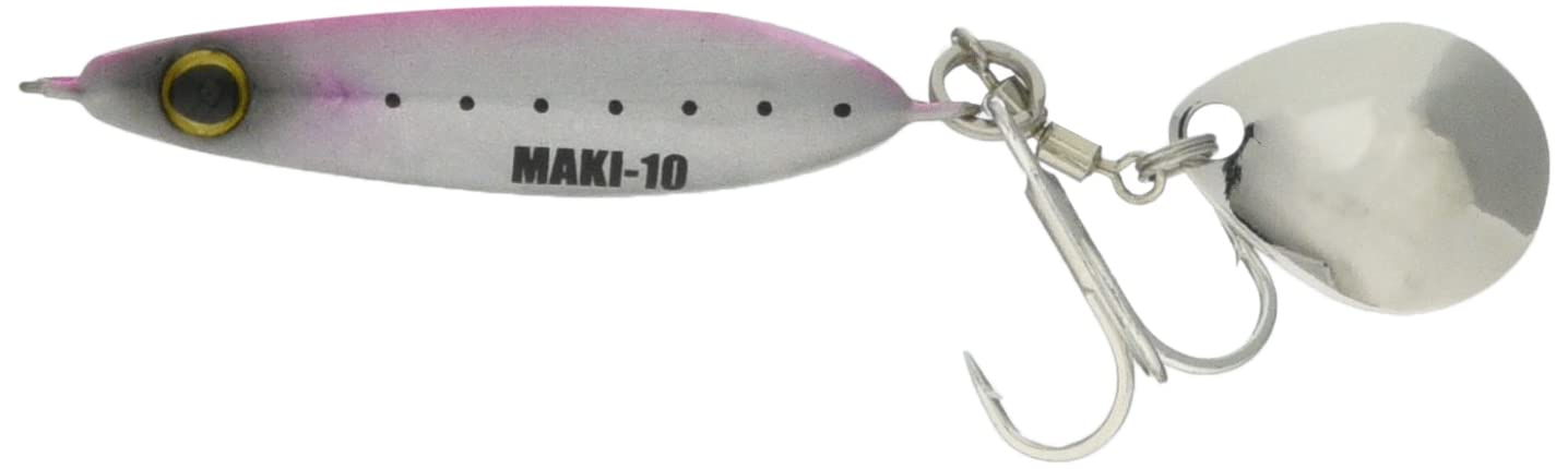 メジャークラフト ルアー マキジグ マイクロ ライトゲーム専用ブレード 10g ピンクイワシ(ケイムラ) MA..