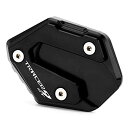 Modeer適用Yamaha TRACER 9 TRACER 9GT 2021 2022 オートバイの付属品キックスタンド足サイドスタンドエクステンションパッドサポートプレート tracer9 TRACER9 トレーサー9 tracer9gt TRACER9 GT トレーサー9GT (黒-9GT)(2)