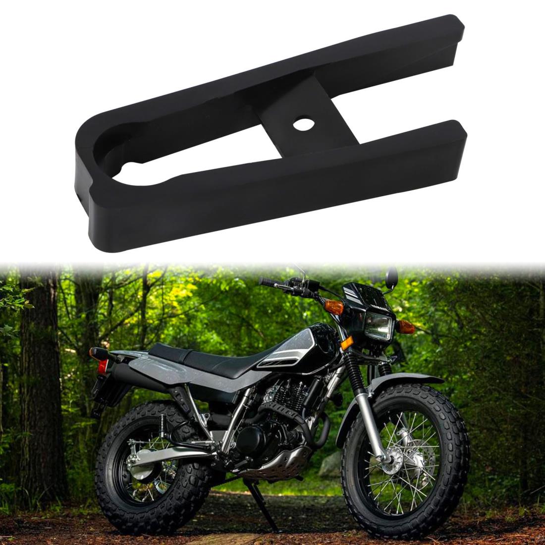Alpha Rider チェーン スライダー カバー ガード バイク Yamaha TW200 に適用 オートバイ ダートバイク オフロード用 スイングアーム チェーンアジャスター ガード プロテクター チェンジ保護 軽量 ウェアラブル 耐久性