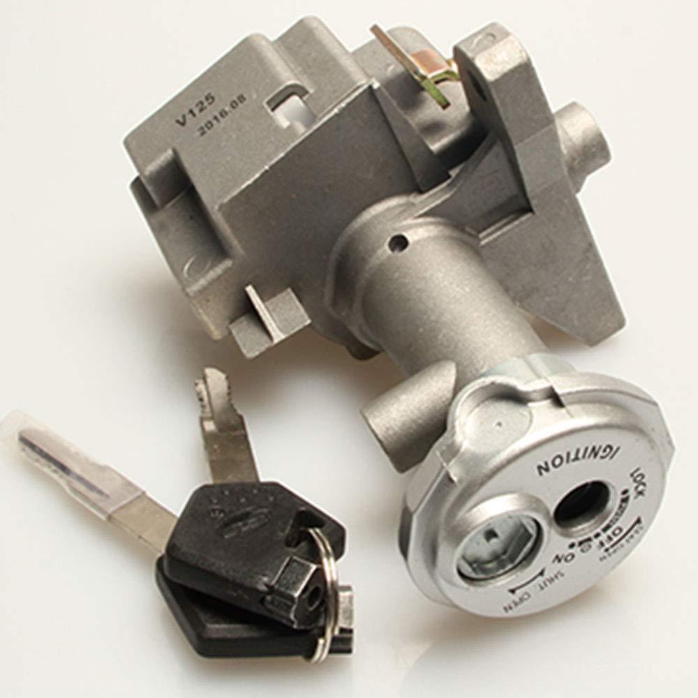 QITOSUNアドレス V125G アドレスV50 CF46A CA42A CA44A メインキー 鍵 KEY