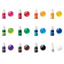 【ネット限定】UVレジン用 着色剤 宝石の雫 12色セット (1本・10ml) 特別混色皿つき / 相田化学工業 R-1061P
