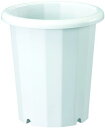 大和プラスチック 鉢・ポット 長鉢L 10号 φ300×H320 ホワイト
