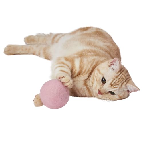 アドメイト (ADD. MATE) 猫用おもちゃ Happiness Cat ウールボールBIG ピンク