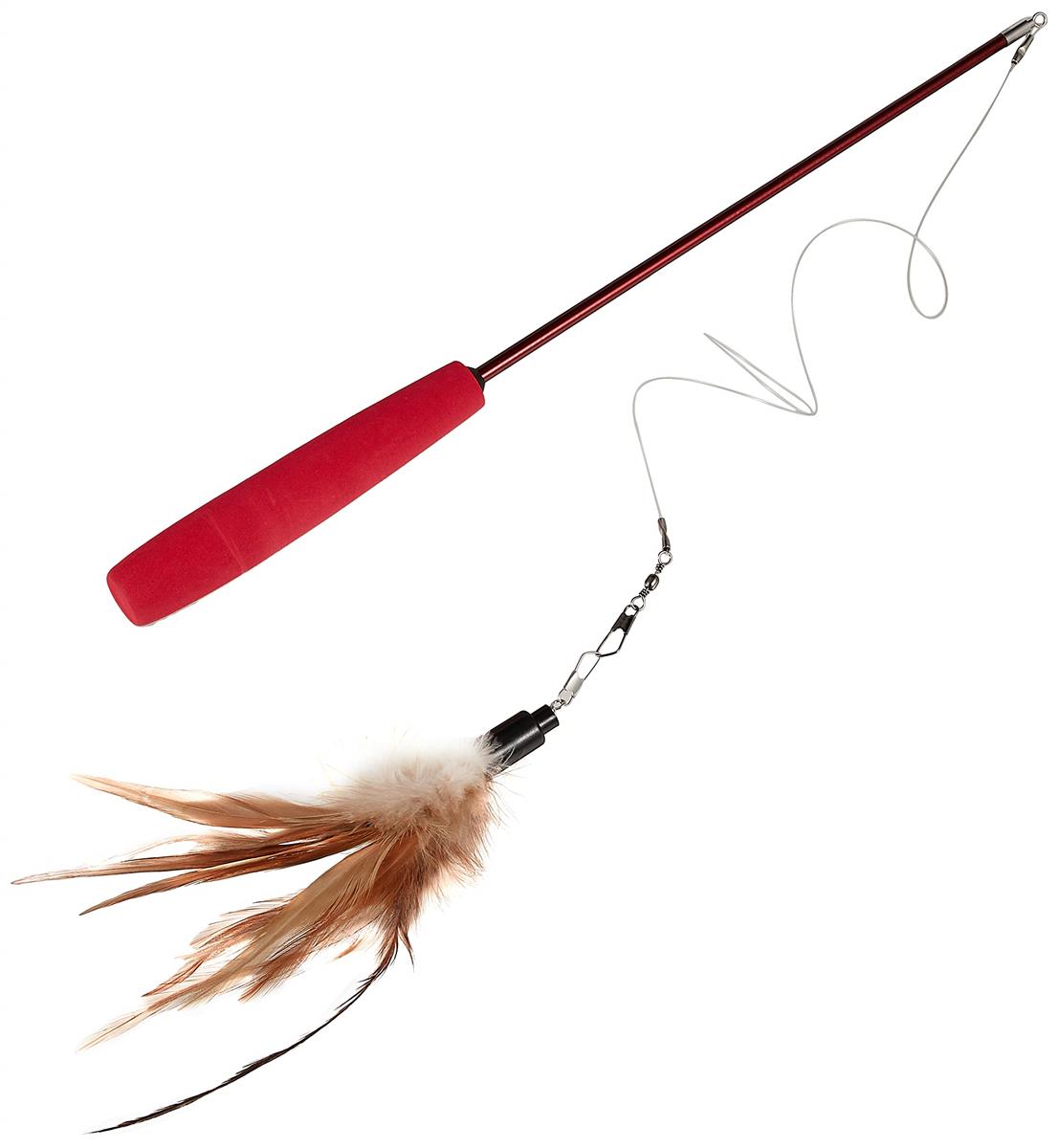 アドメイト (ADD. MATE) cat in the box キャットインザボックス 釣竿じゃらし ブラウン