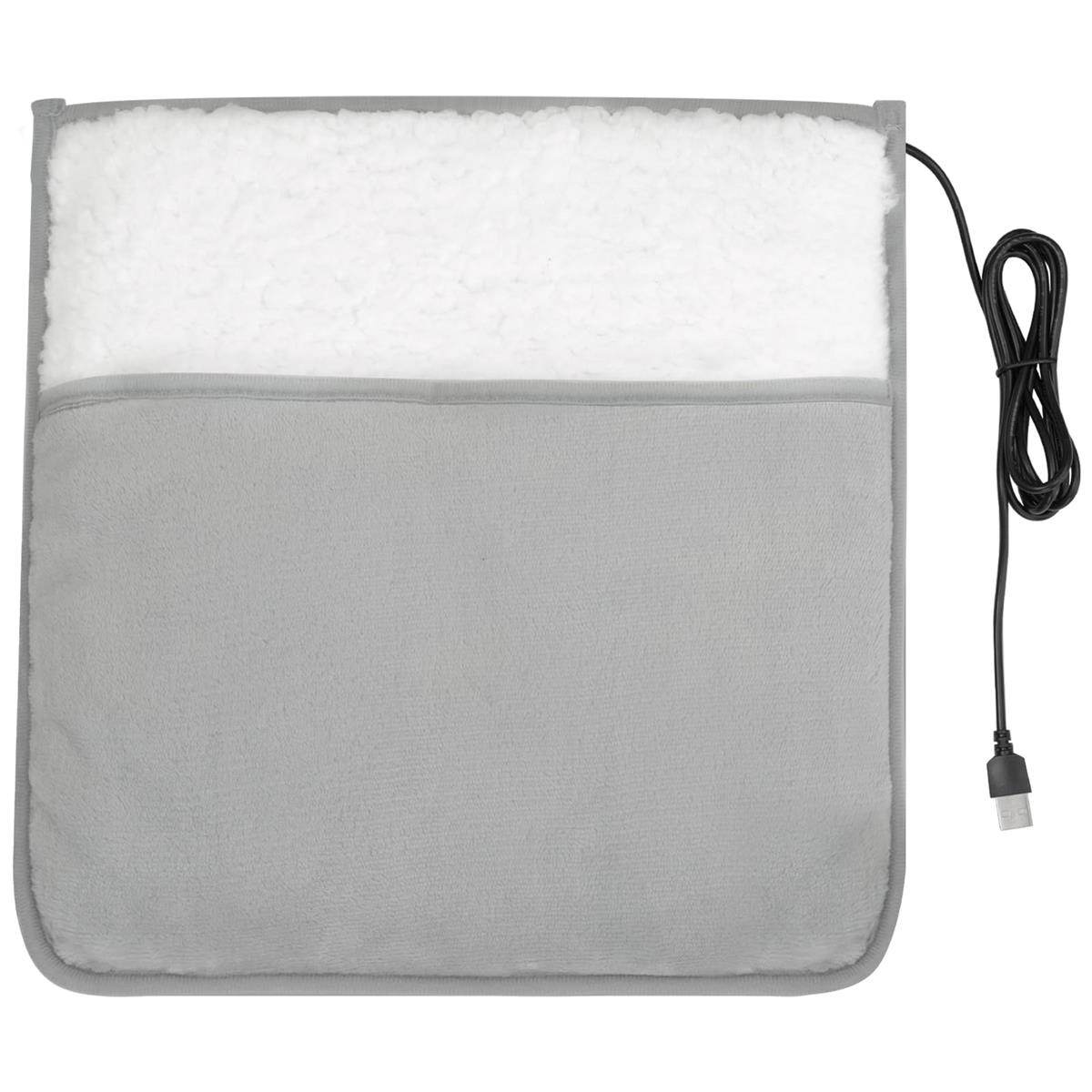 Razent USB フットウォーマー 電気足温器 足入れ ヒーター 足元 あったかグッズ フランネル 洗える カバー付き 足先 暖房 電気マット 省エネ 小型 軽量 携帯便利 冷え対策 デスク下 在宅ワーク勉強 一人用 ウォーマー プレゼント 【2025年新登場】