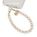 X-Lounge スマホストラップ キラキラハンドストラップ オシャレなパールストラップ ファッション スマホアクセサリー 女性用 アウトドア用 パッチ1枚付き...