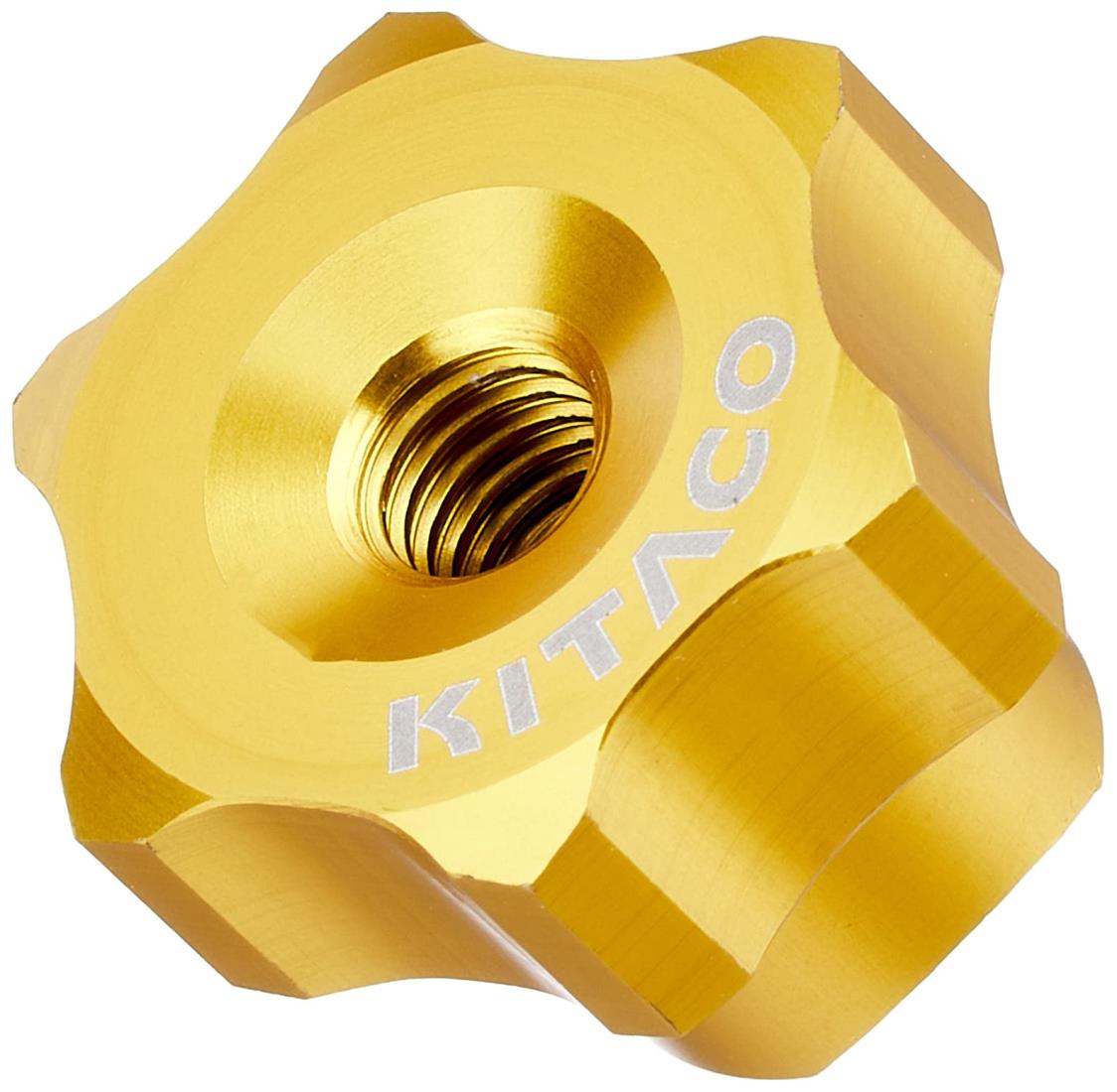 キタコ(KITACO) ブレーキアジャストナット タイプ1 (ゴールド) スーパーカブC125(JA48/JA58/JA71) クロスカブ110(JA45/JA60)等 516-9000170