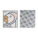 ダルトン(Dulton) セルロース クロス 2pcs セット CLEAN&TIDY BIRD 繰り返しぐんぐん吸い取る アヒルに癒される S グレー 吸水 水...
