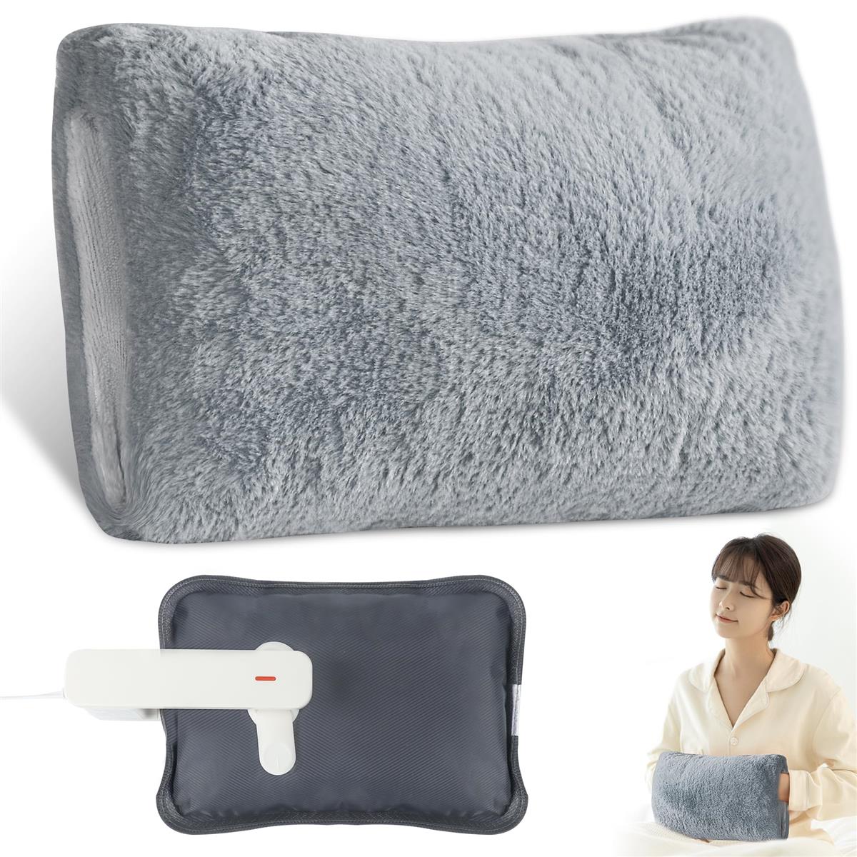 湯たんぽ 充電式 ゆたんぽ 電気湯たんぽ 4~10H長時間保温 省エネ エコ湯タンポ 繰り返し利用 急速充電 過熱防止 防爆機能 暖房器具 生理期最適 保護カバー付き 秋冬防寒対策