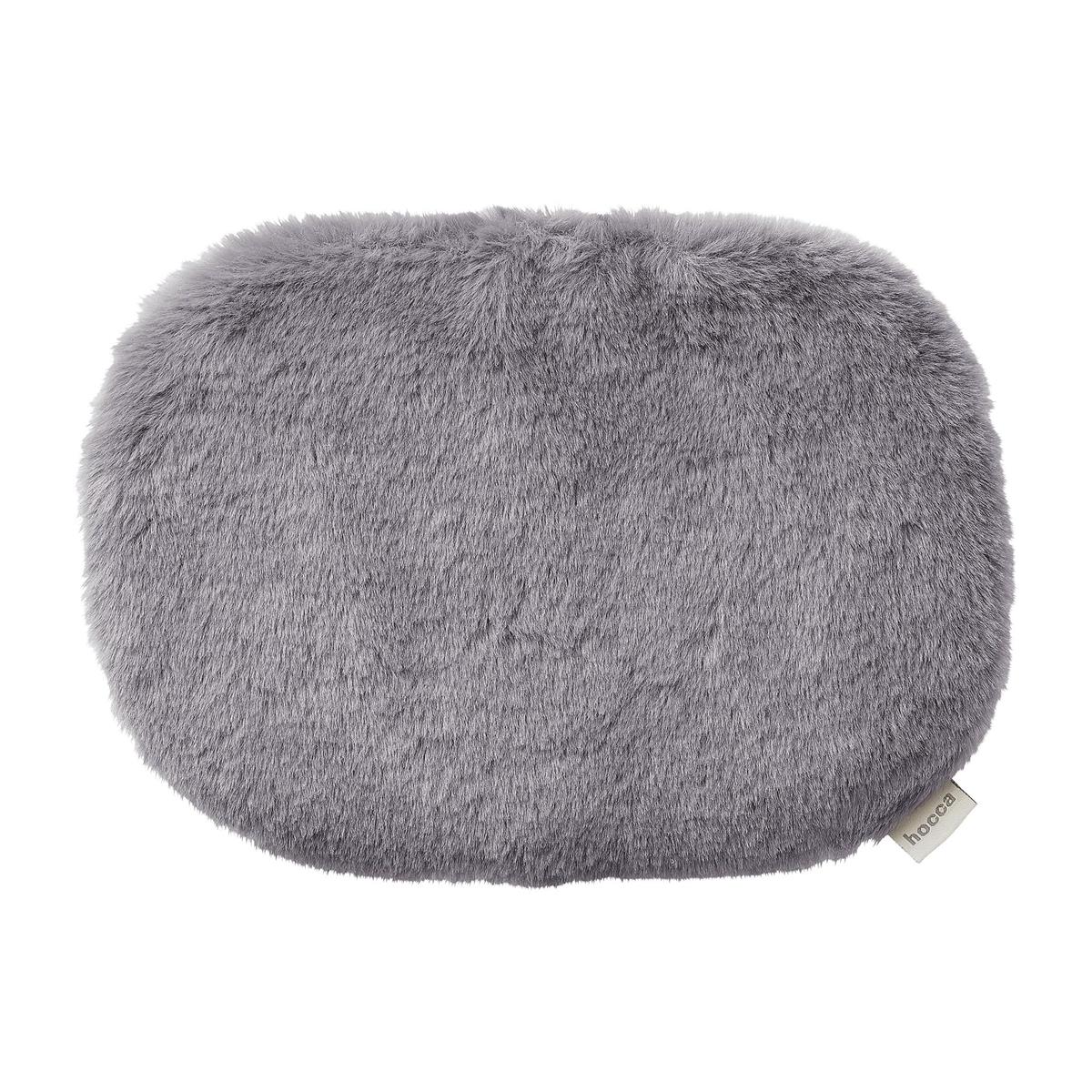 レンジですぐにホッカホカ ジェル湯たんぽ hocca Mサイズ RX40-JY 新色 レンジで3分 繰り返し使える ふとんに入れて7時間温かさ持続 ふわふわ専用カバー かわいい LADONNA ラドンナ (ダブグレー)