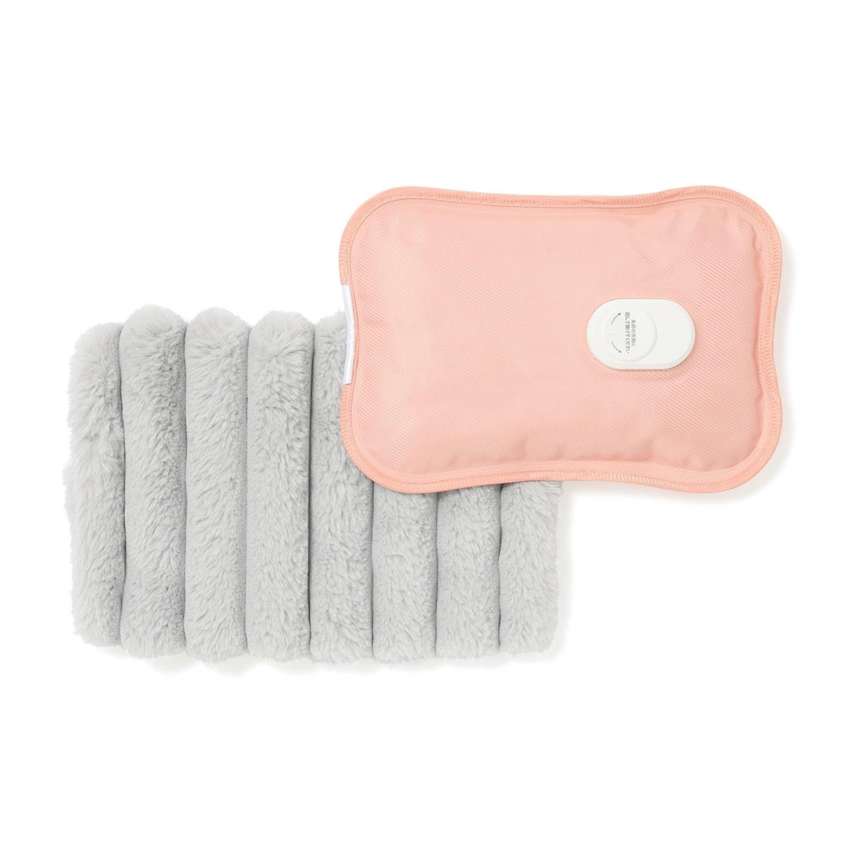 Francfranc フランフラン 蓄熱式湯たんぽ グレー お湯 省エネ 充電式 専用カバー 洗濯可能 2025年モデル