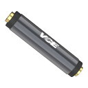 VCE 3.5mmメス to 3.5mmメス 中継アダプタ ステレオミニプラグ延長コネクタ オーディオケーブル接続 4極 (TRRS) メス-メス 金メッキ(2)
