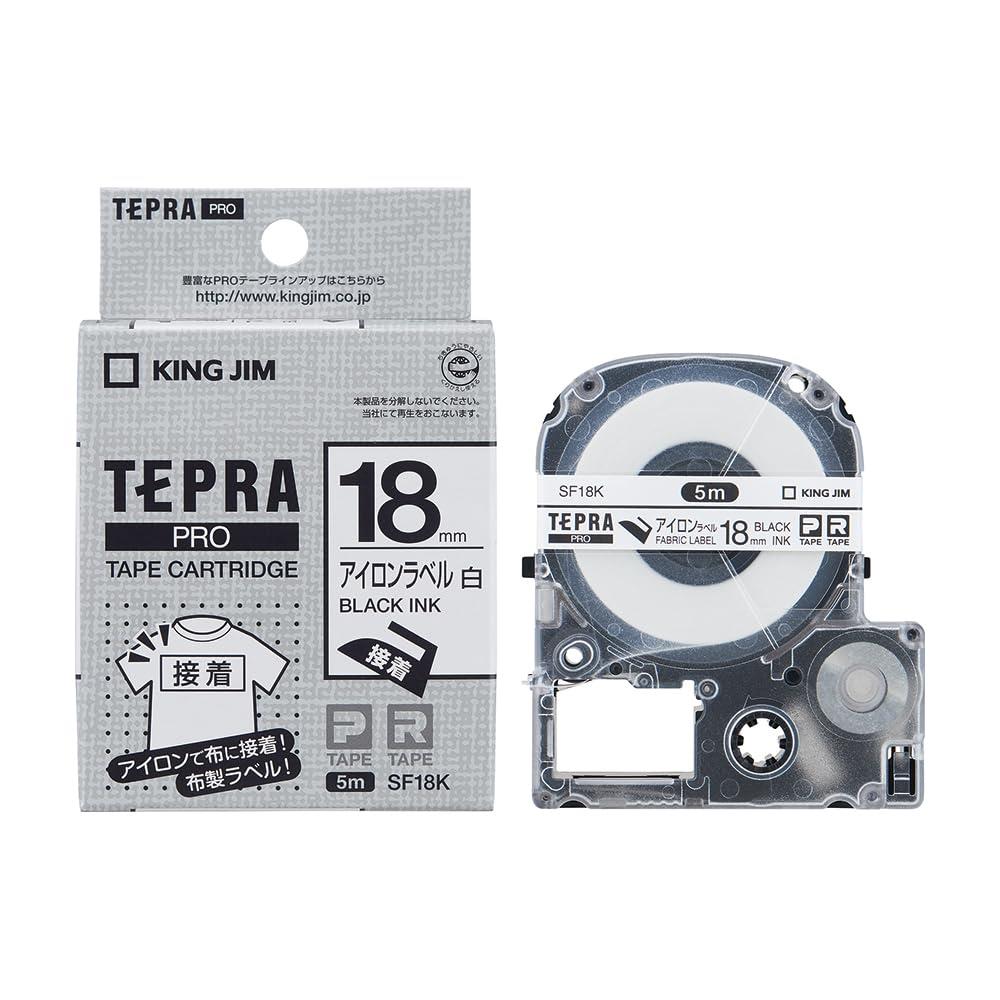 ڽ 󥰥(Kingjim) ƥץPROơץ å ٥ 18mm /ʸ 5m SF18K