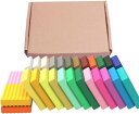 オーブン ベイク Color カラー 粘土 陶土 ねん土 ねんど ポリマー クレイ アクセサリー 作成 DIY (24色粘土のみ)