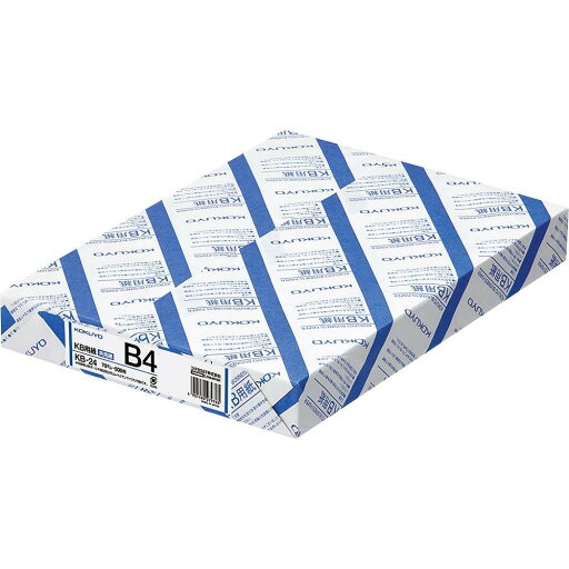 コクヨ(KOKUYO) PPC用紙 共用紙 500枚 B4 KB-24 コクヨ(KOKUYO) PPC用紙 共用紙 500枚 B4 KB-24