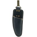 千吉 おしゃれな剪定鋏用皮サック 180mm〜200mm用 ネイビー 天然牛革使用 navy