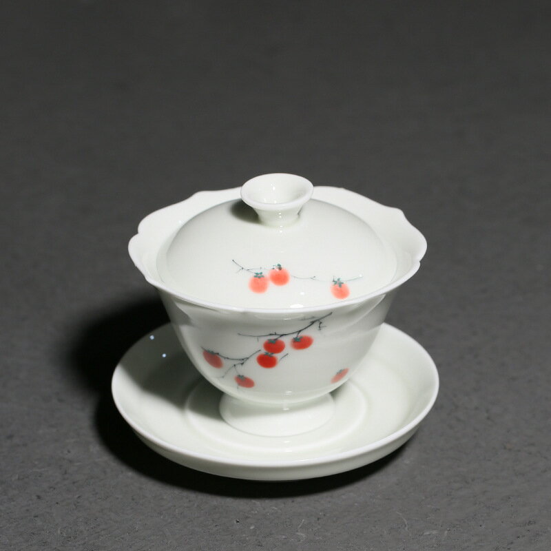 楽天Life Style ＆MIYABI【新商品】中国伝統茶器 蓋碗 陶器 中国茶 台湾茶 烏龍茶 ウーロン茶
