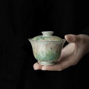 【新作】「手描き茶器」中国景徳鎮産 高級茶器 手描き茶器 大人気 「たんぽぽ」蓋碗 陶磁器 手作りの作品 茶道具 中国茶器 台湾茶器 烏龍茶 台湾ウーロン茶 結婚お祝い プレゼント