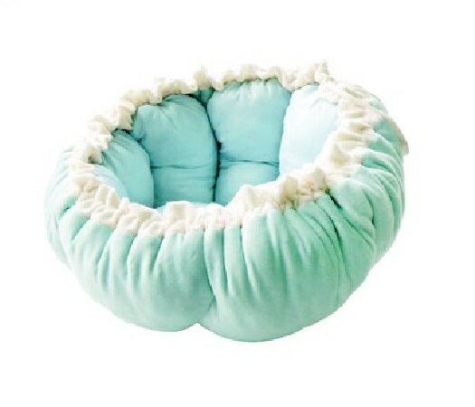 にゃんとも　ひんやりおくるみ　ベッド　2WAY　お星さまグリーン　【　送料無料・メール便指定・単品発..