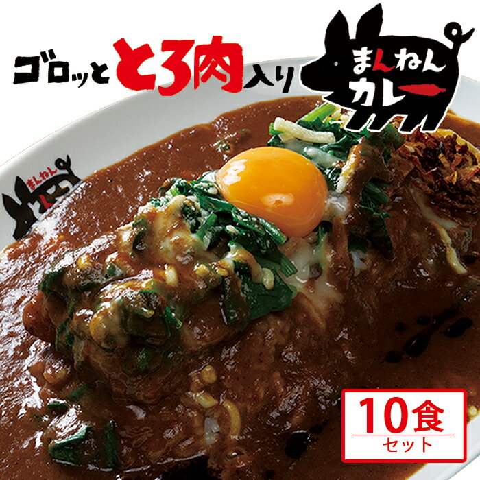 まんねんとんこつカレー（10食セット）