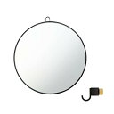 DRAW A LINE 023 Mirror Brack ドローアライン ミラー ブラック 幅24×奥行1.2×高さ25.7cm 重量660g D-MIR-BK