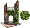 グリーンスタッフワールド(Green staff world) ツタの植生シート ライトグリーン 夏のオークの葉 小 ホビー用素材 GSWD-4633